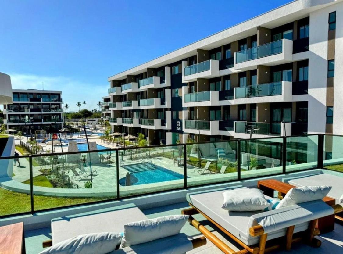 Apartamento com Vista da Piscina